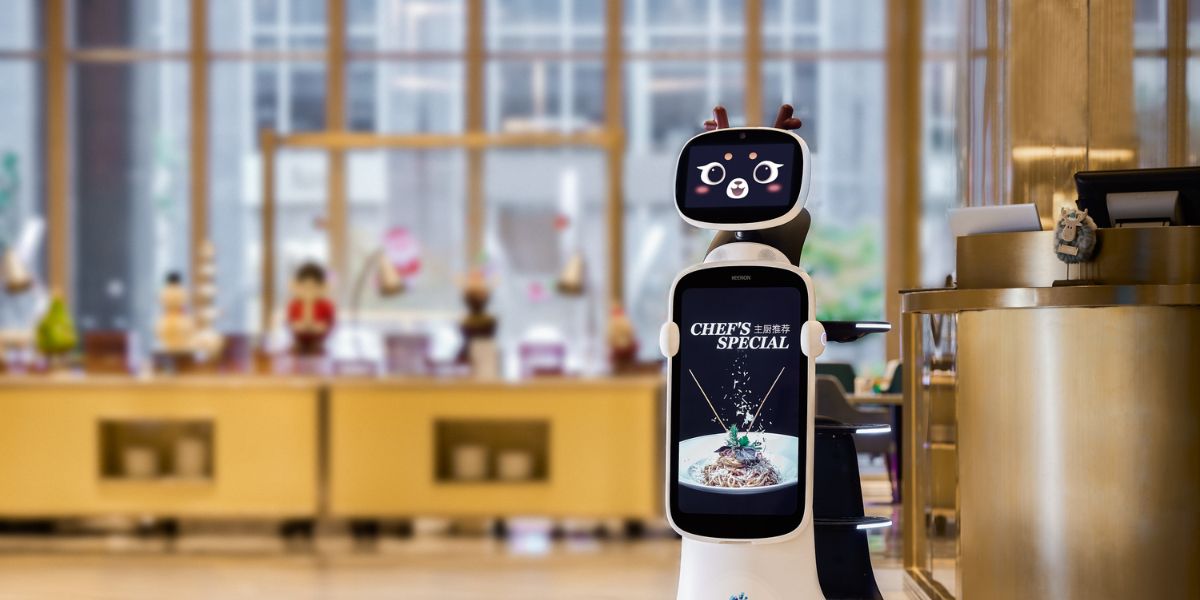 robots meseros para eventos